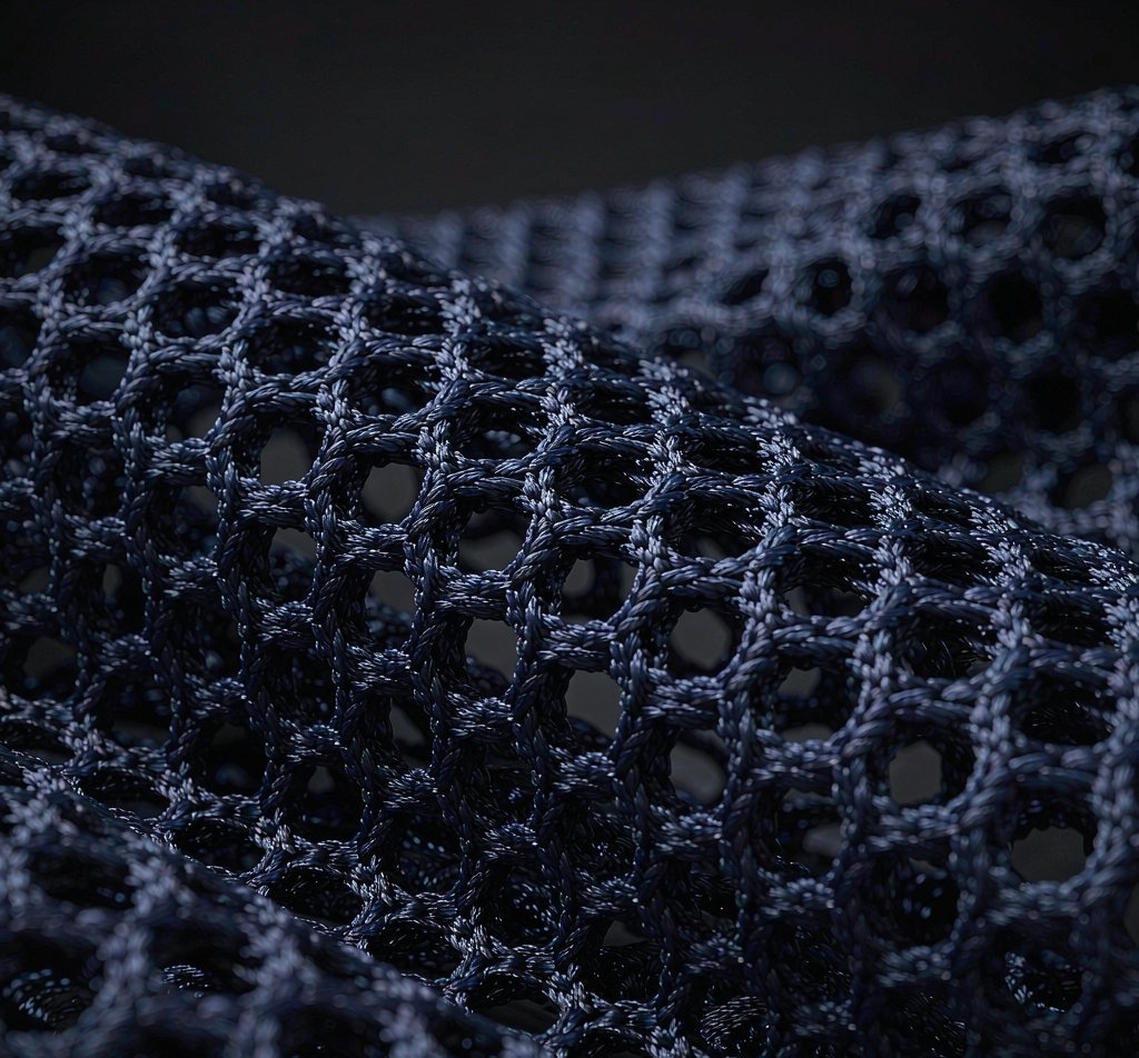 Pro-weight air-knit mesh, 220–250 gsm